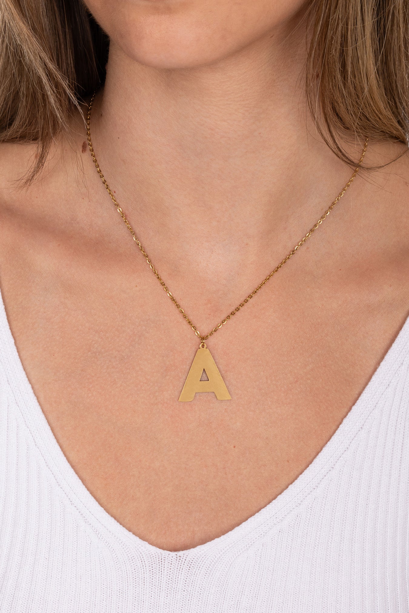 Big Initial Necklace - Image 3