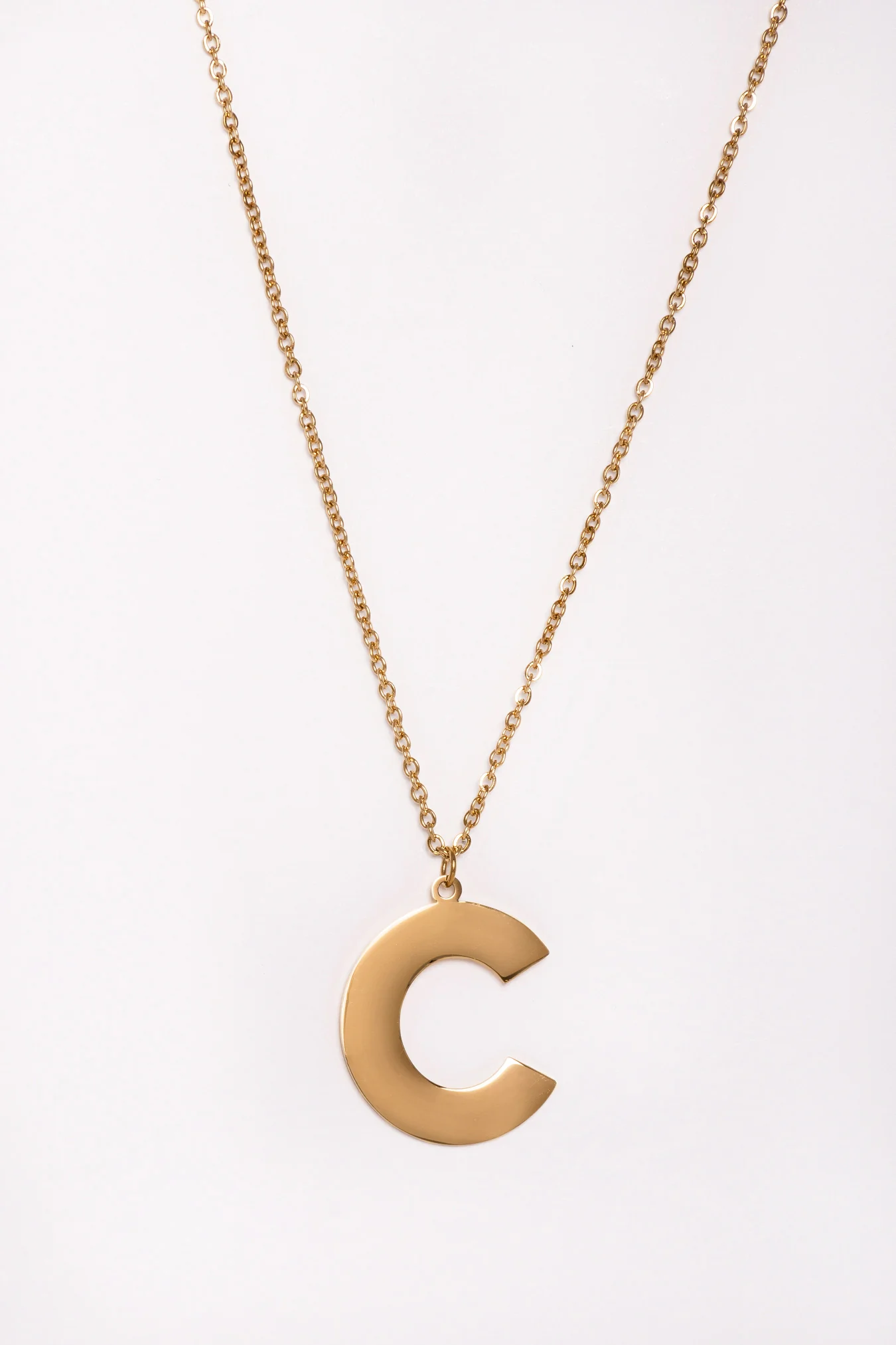 Big Initial Necklace - Image 5