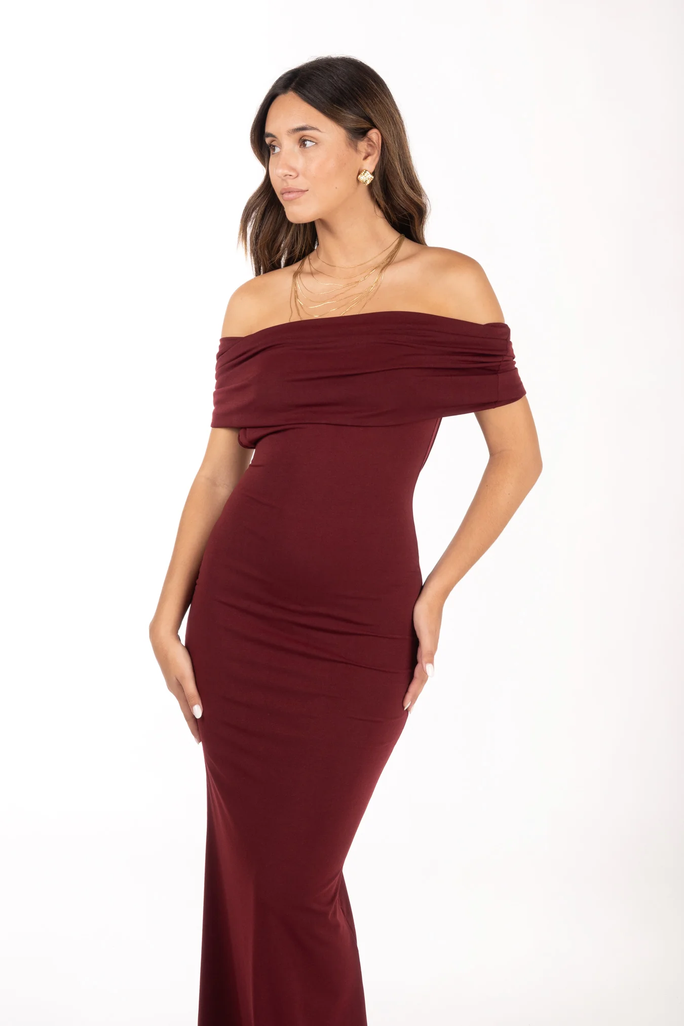 Vestido Brisa Granate - Image 3