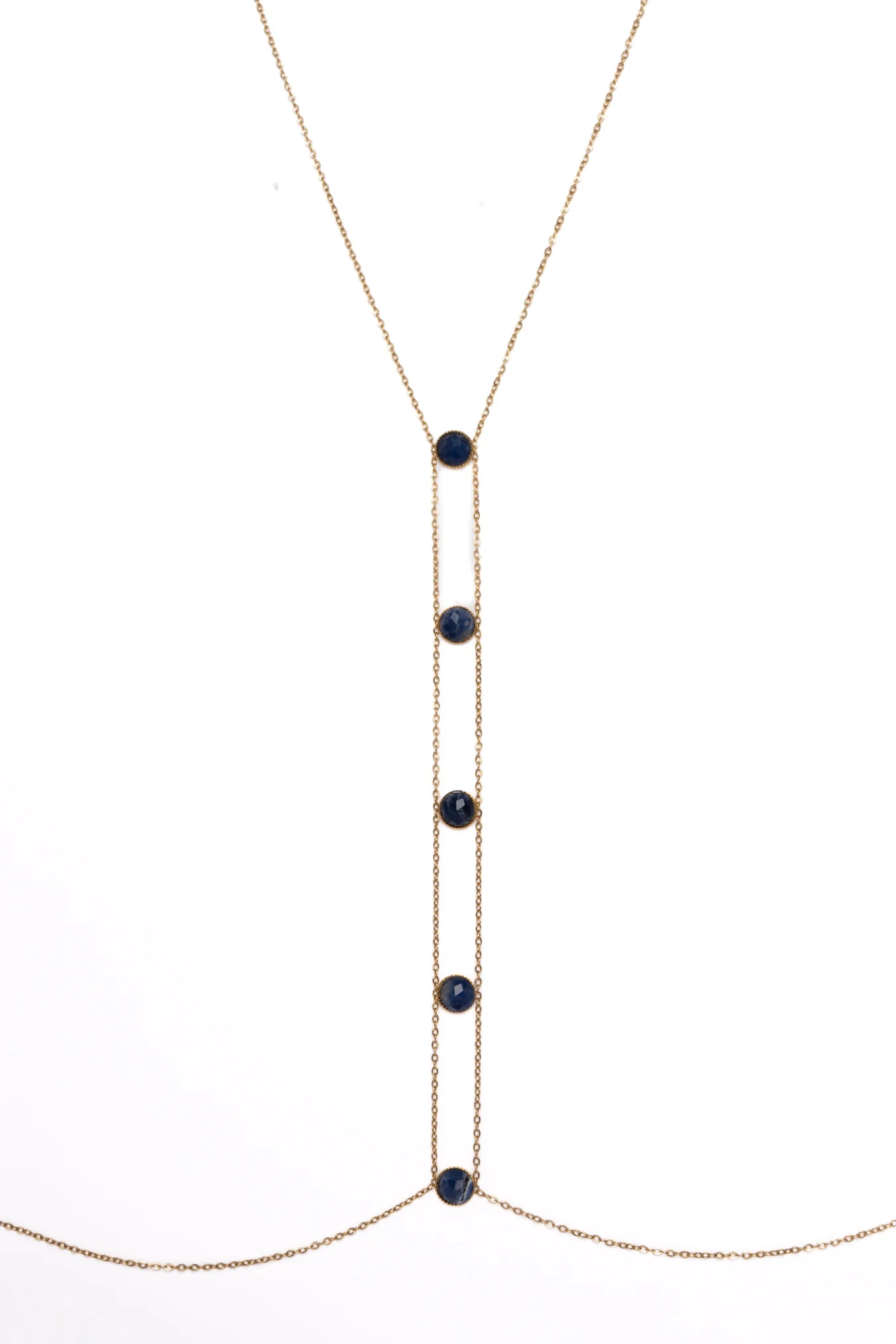 Collar Sodalita oro - Image 4