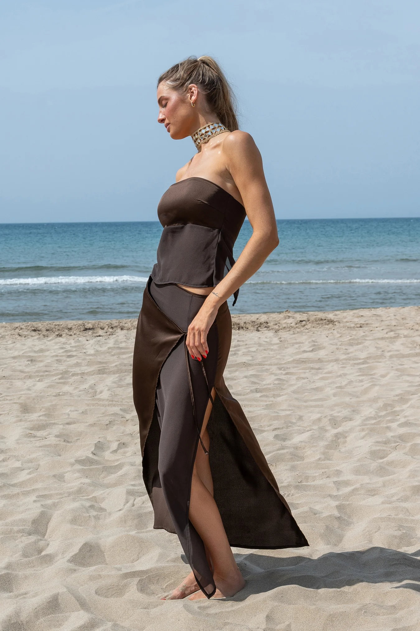 Falda Salina Marrón - Image 3