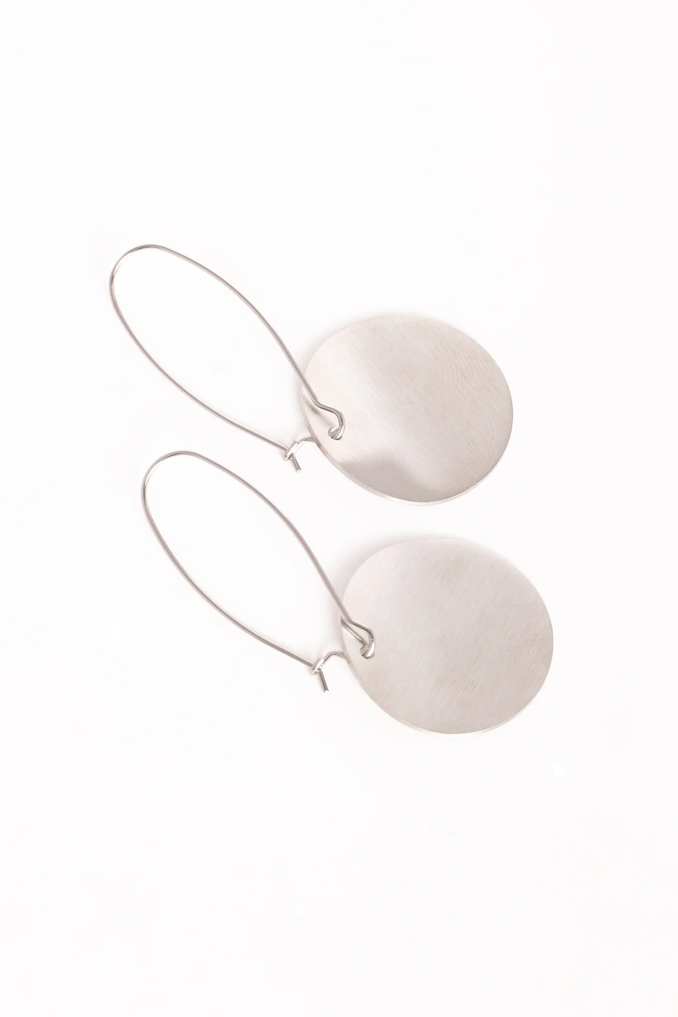 Pendientes Disc Plata - Image 3