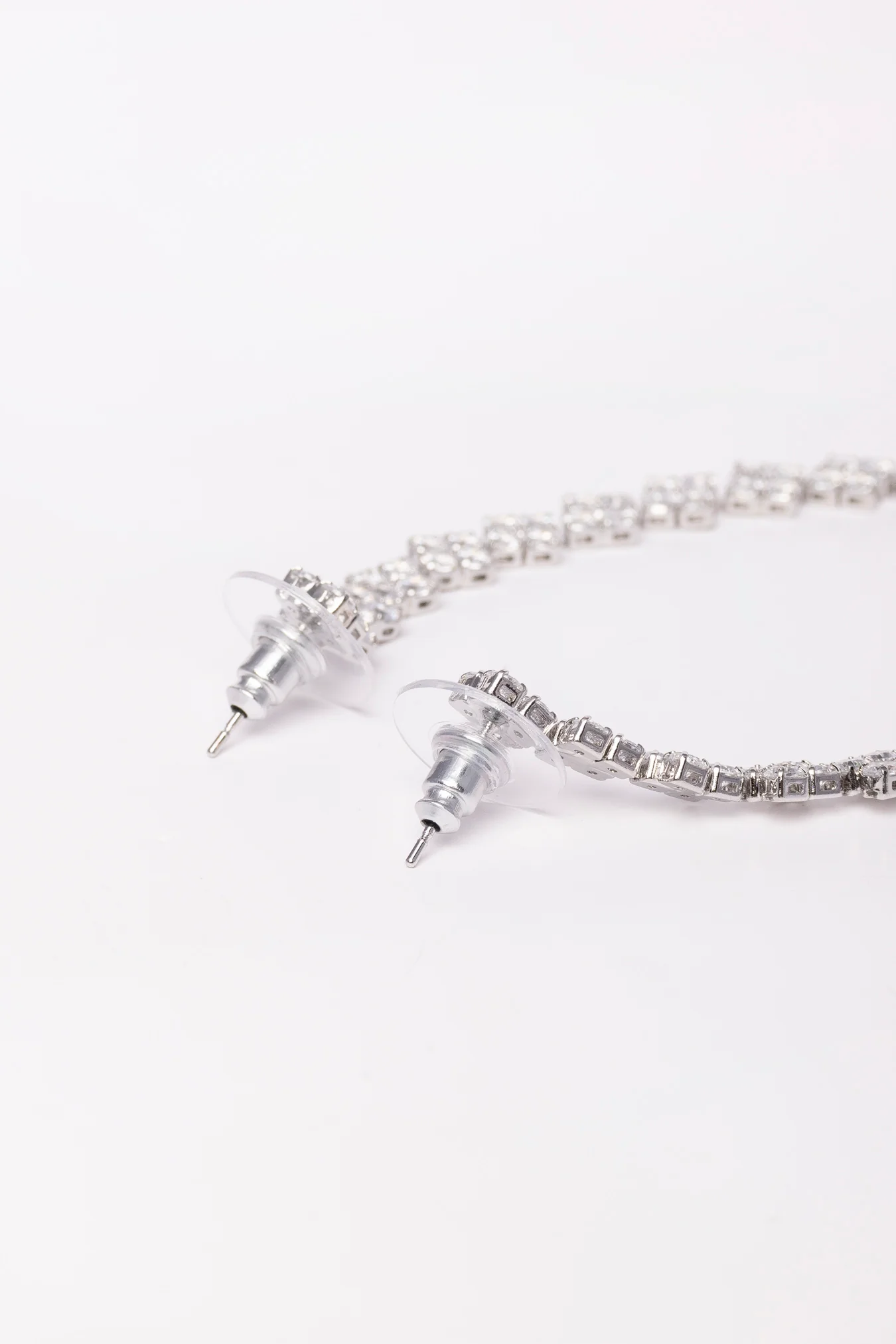 Pendientes Flor Plata - Image 5