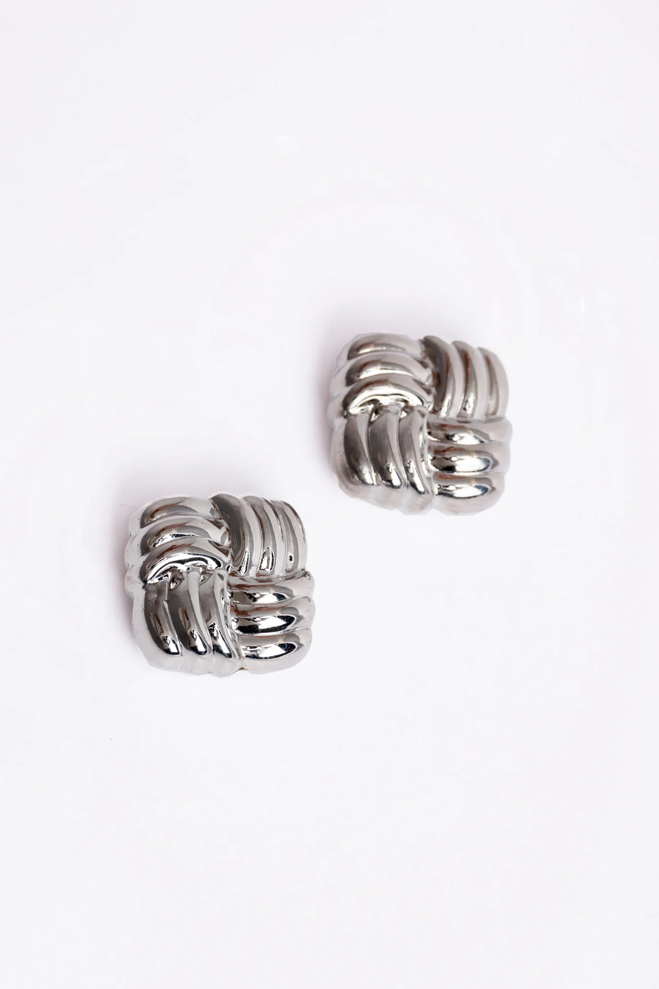 Pendientes Knot Plata - Image 3