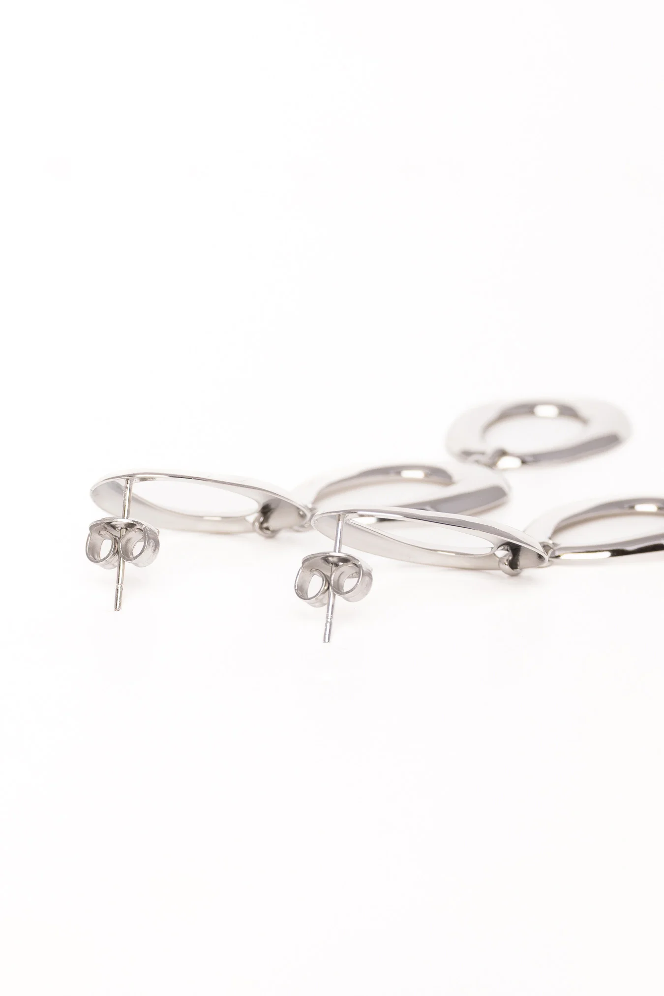Pendientes Momo plata - Image 3