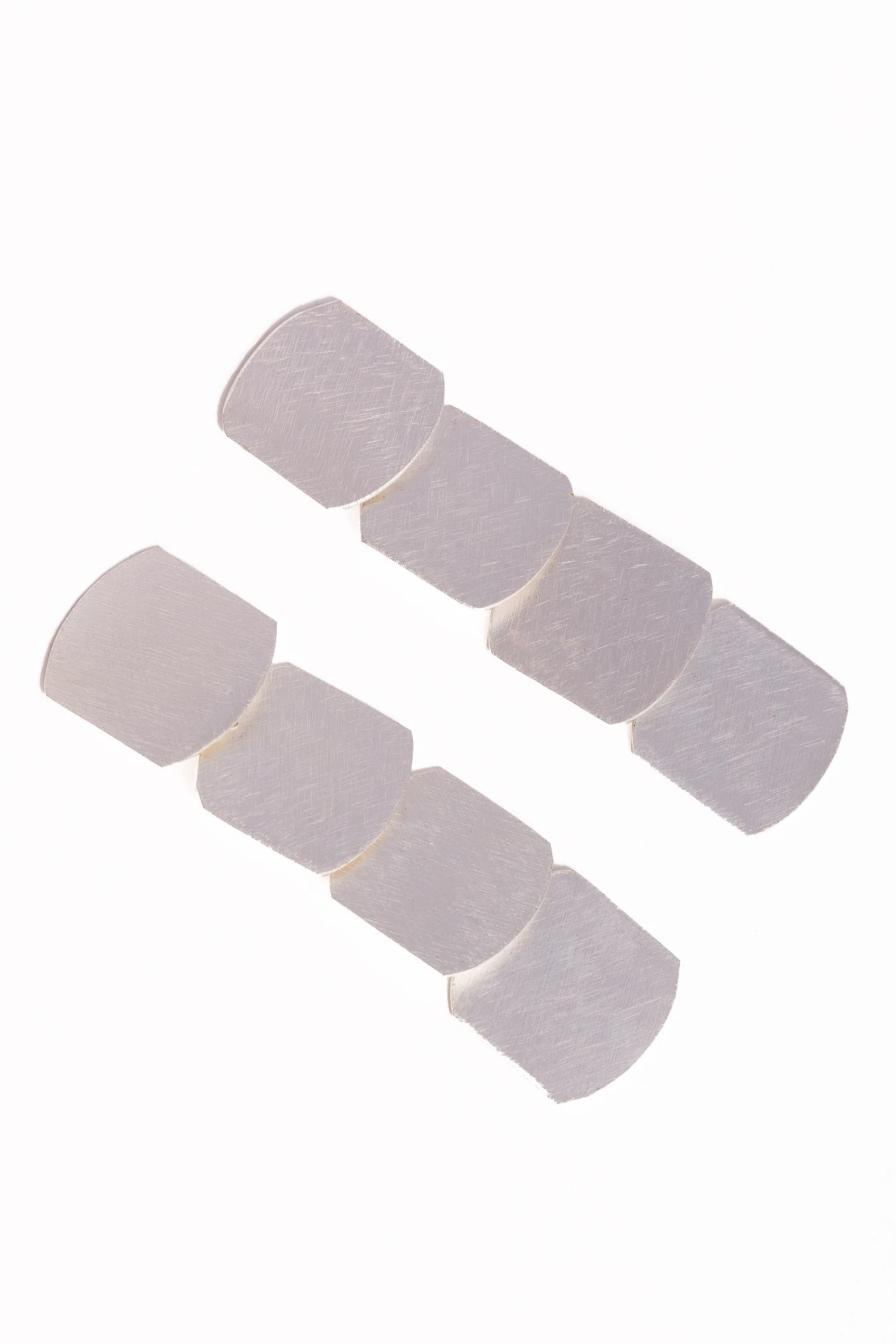 Pendientes Tetra Plata - Image 3