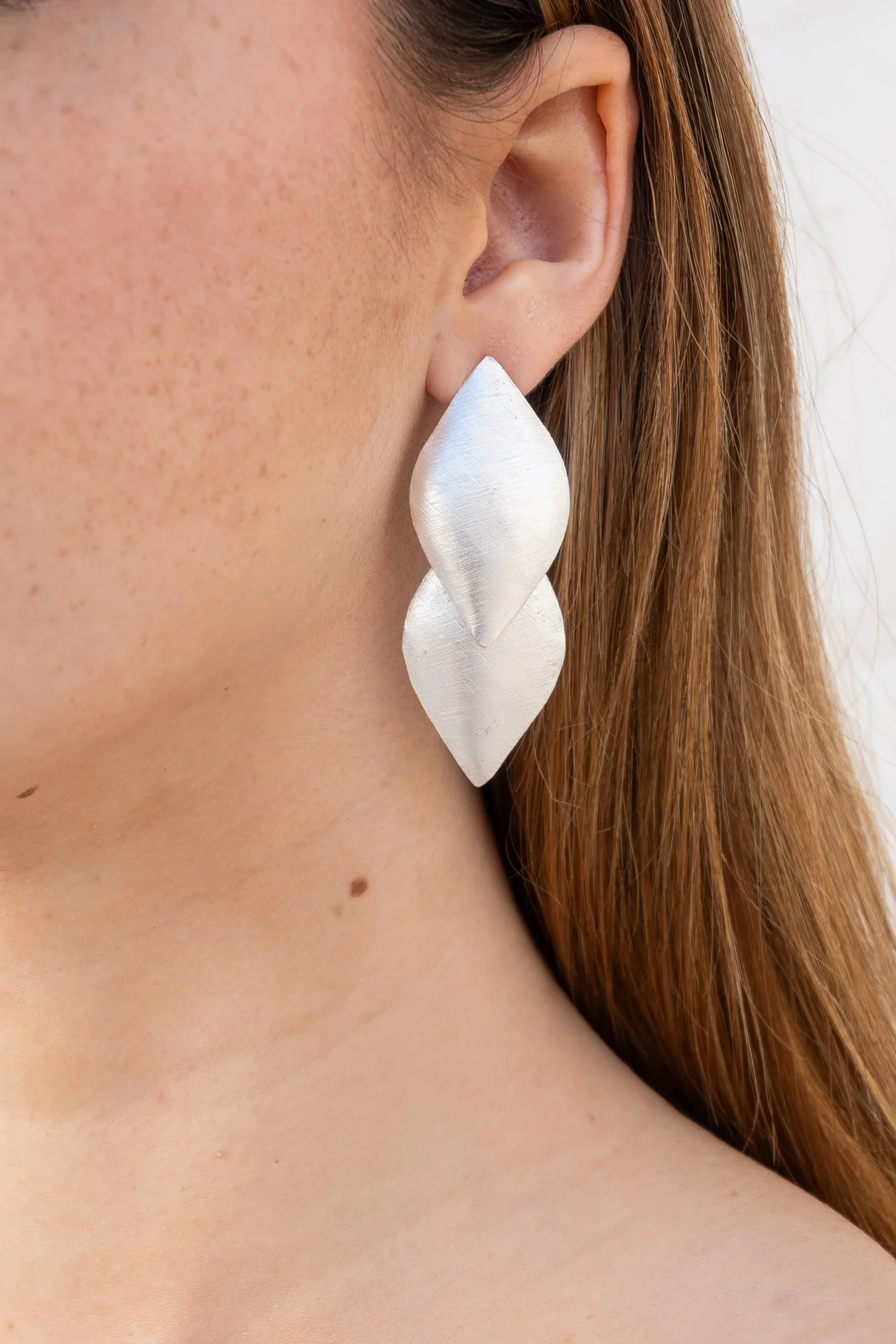 Pendientes Varanasi Plata - Image 3