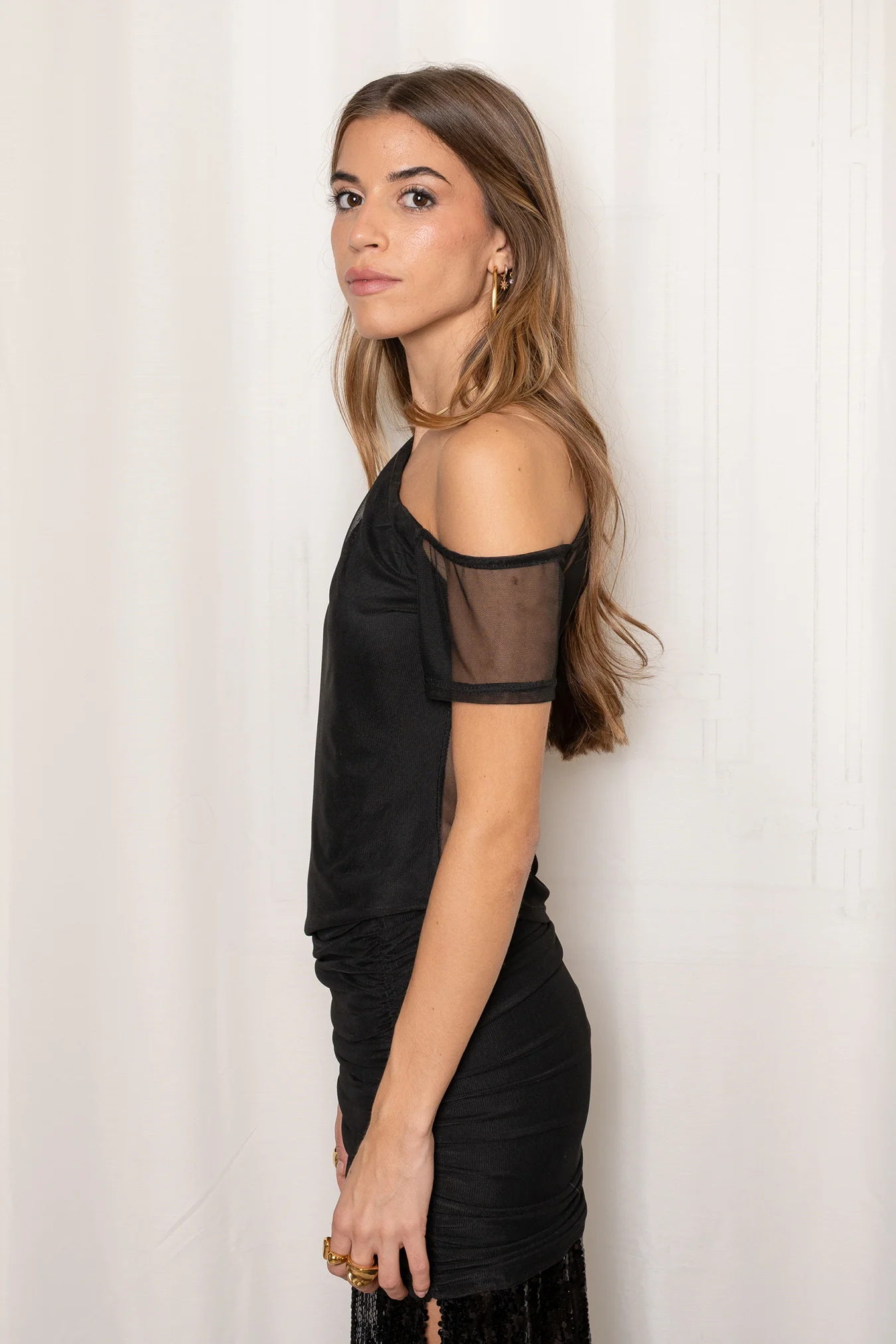 Top Soirée - Negro - Image 4
