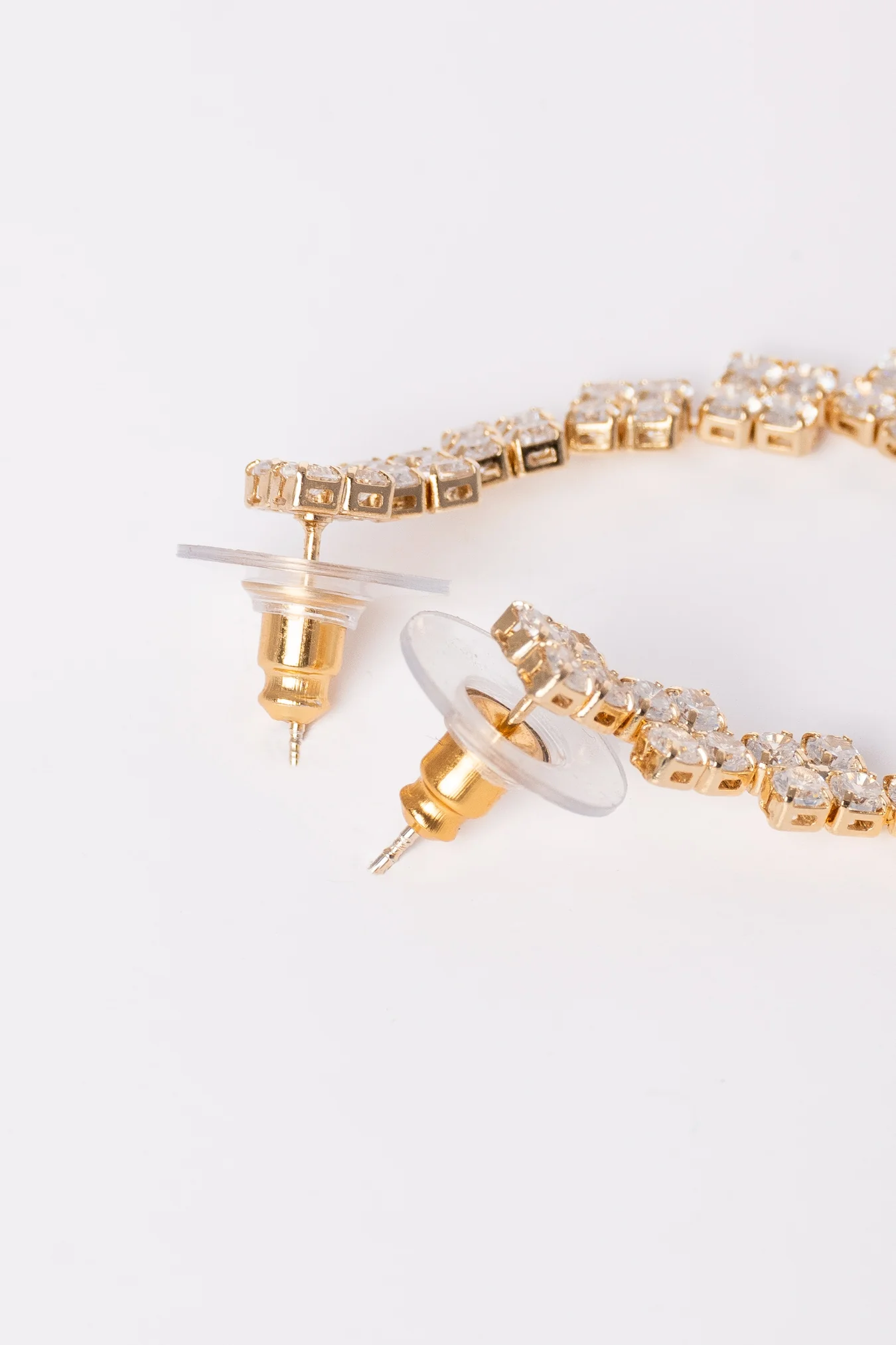 Pendientes Flor Oro - Image 3