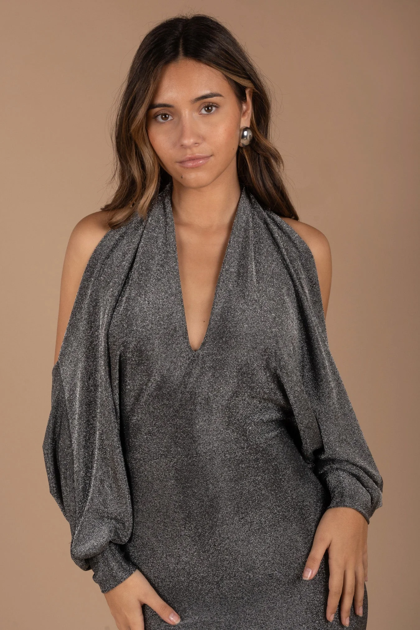 Vestido Coperni Plata - Image 4