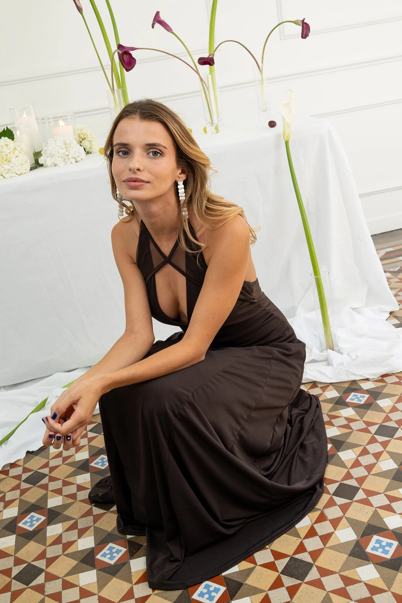 Vestido Honey Marrón - Image 7