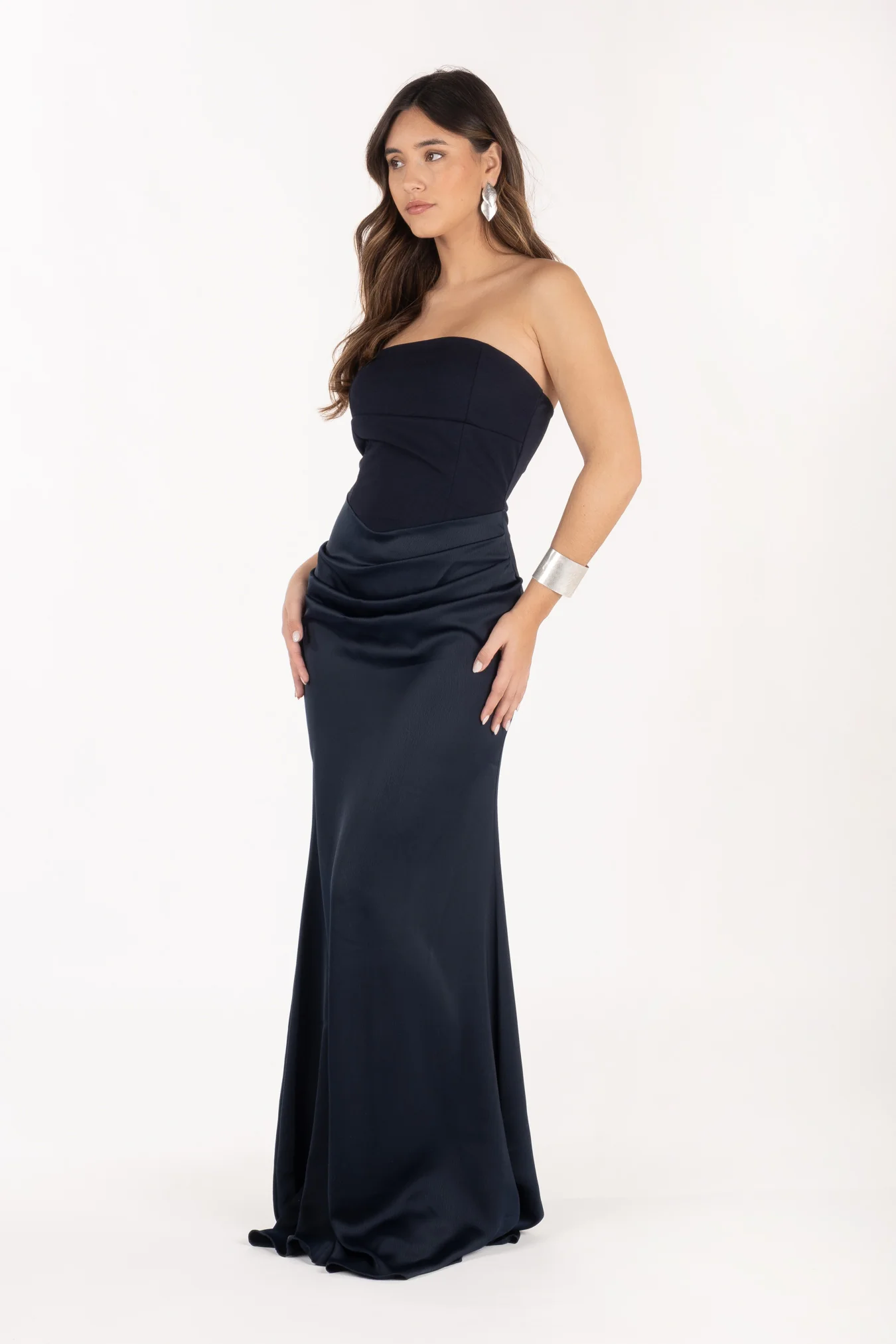 Vestido Isabella Azul Noche - Image 4