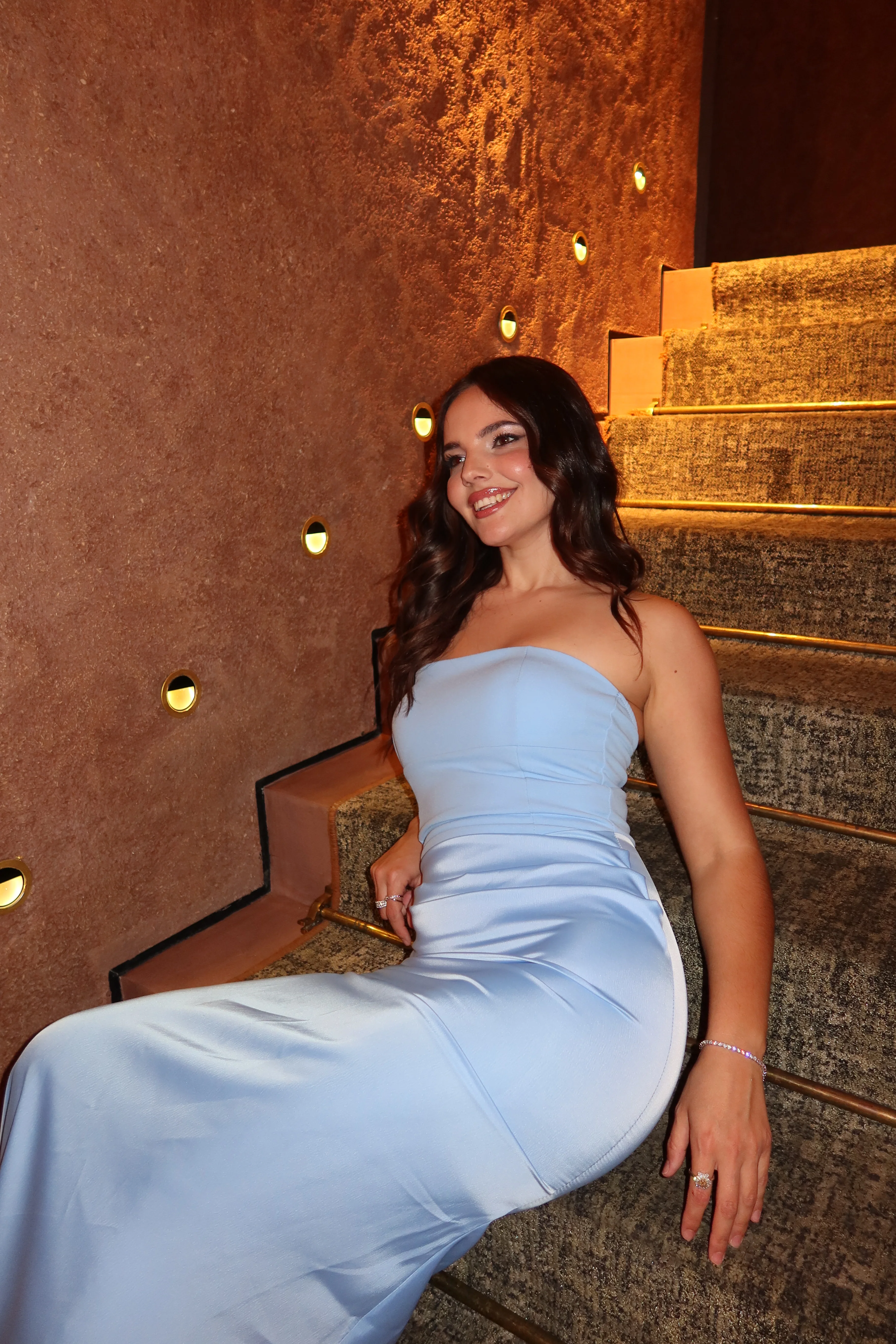Vestido Isabella Celeste - Image 8