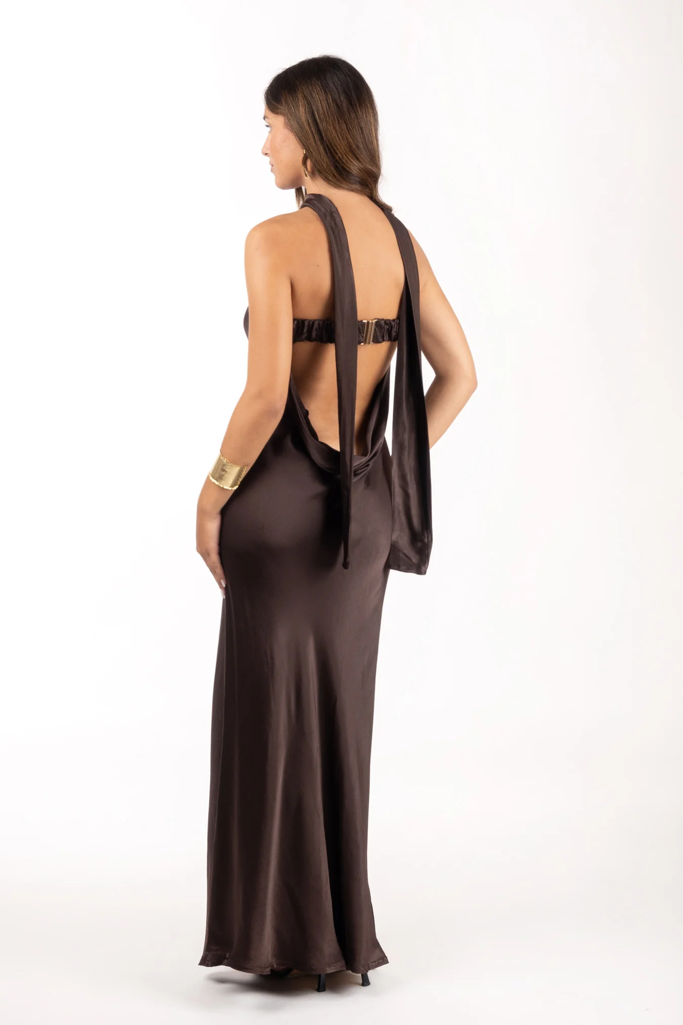 Vestido Kim Marrón - Image 5