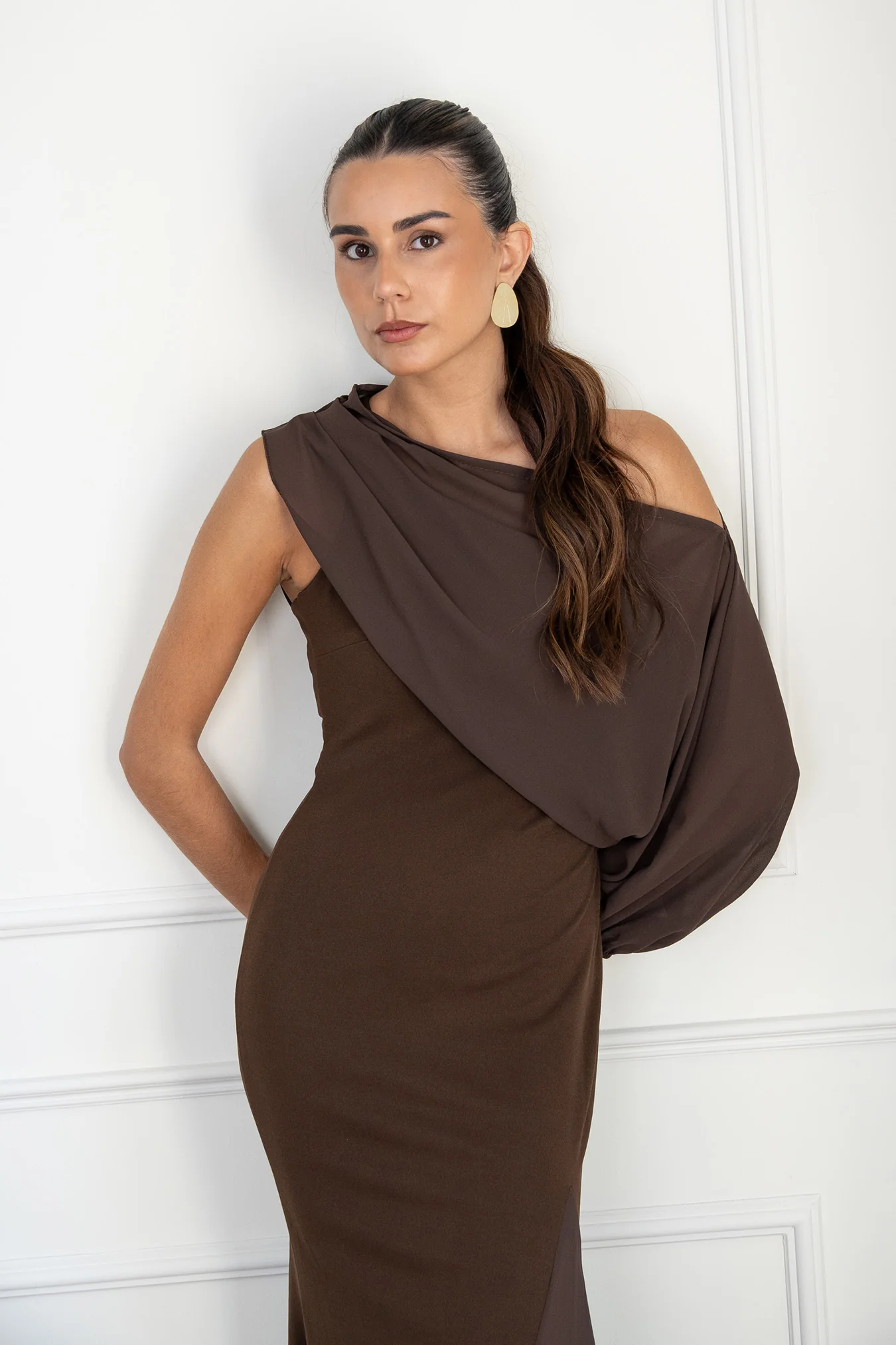 Vestido Momo Marrón - Image 3