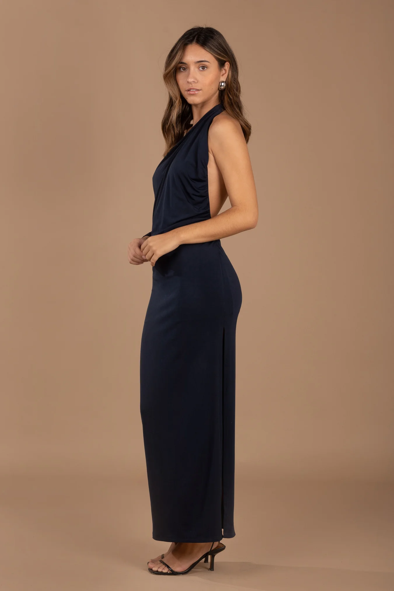 Vestido René Azul Marino - Image 5