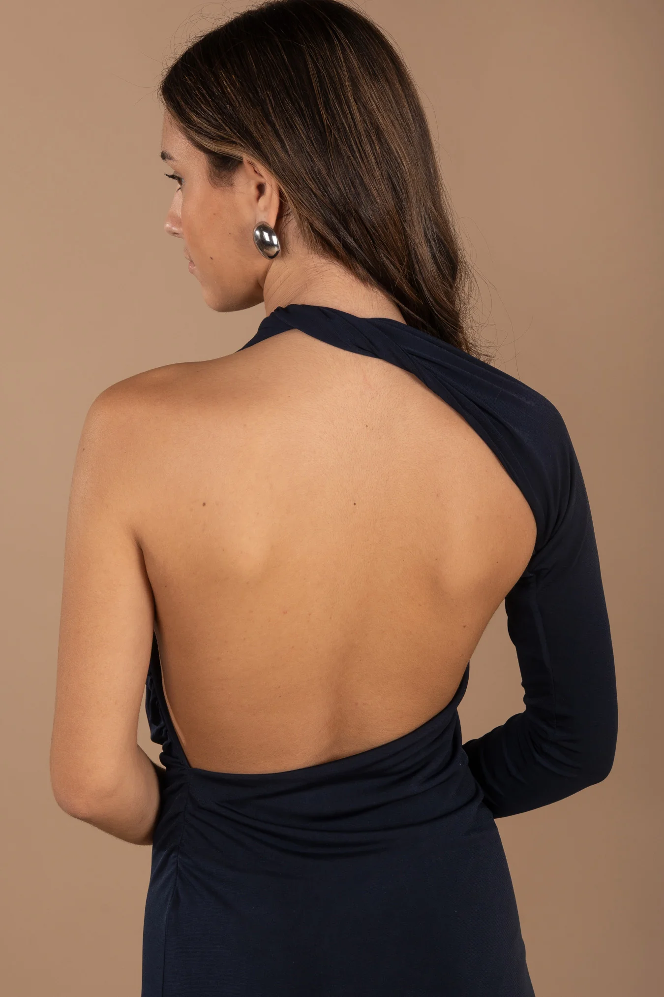 Vestido René Azul Marino - Image 7