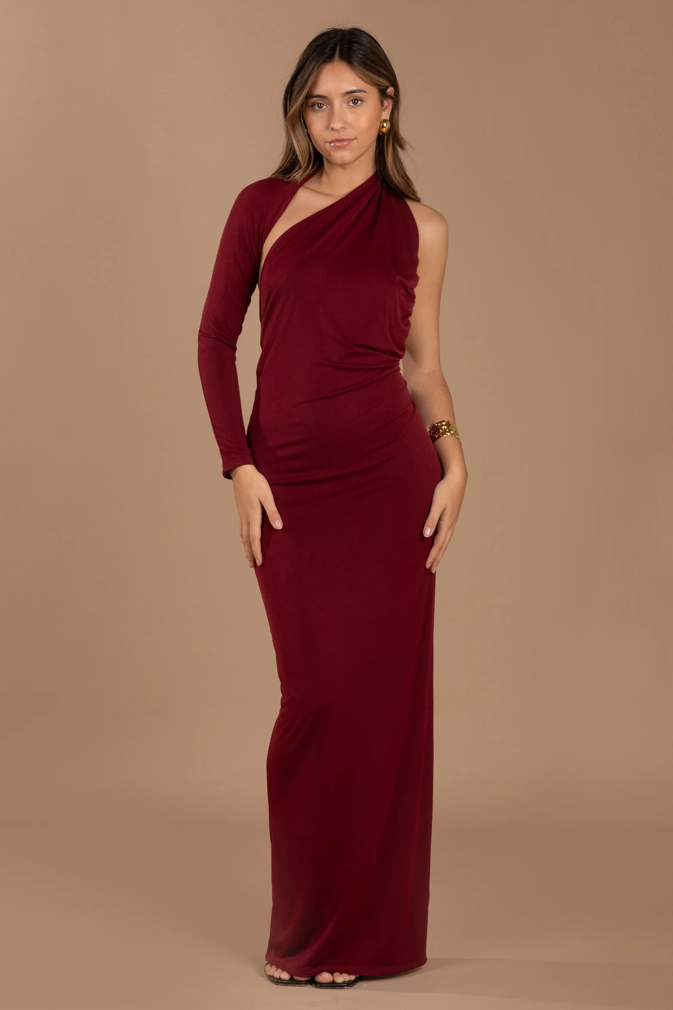 Vestido René Granate - Image 3