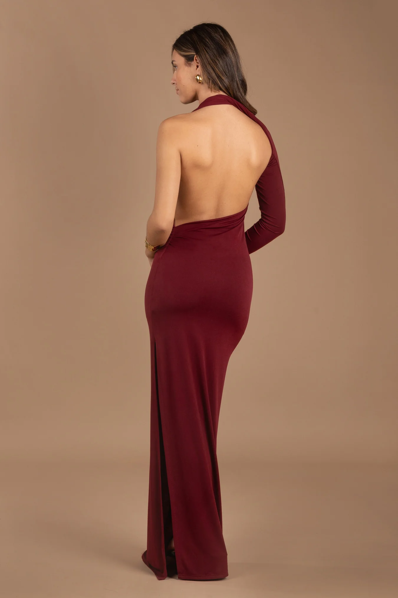 Vestido René Granate - Image 5