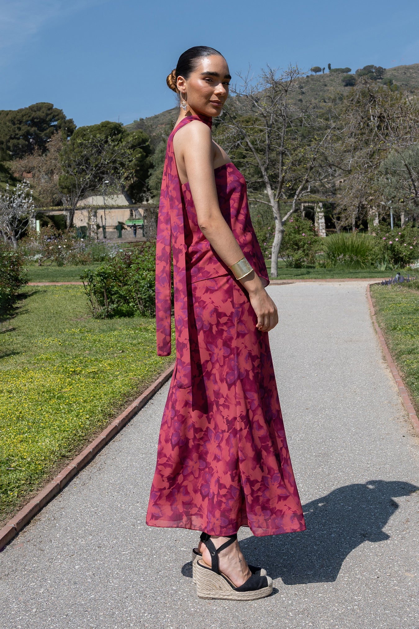Vestido Rocio Berry - Image 3